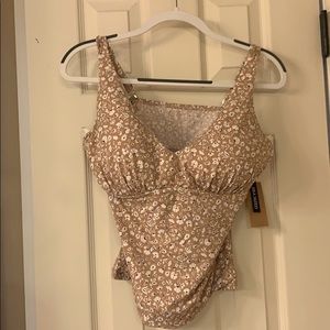 New tankini swim top